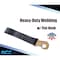 Tie 4 Safe 2" x 8' Ratchet Tie Down Strap w/ Flat Snap Hook Car Auto Hauler Tow Truck Black, 2PK RT48-8-BLK-C-2 - alternate 3